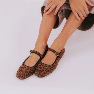 Seychelles Leopard Print Magnolia Flats